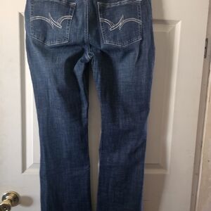 Maurices Dark Blue Boot Cut Jeans